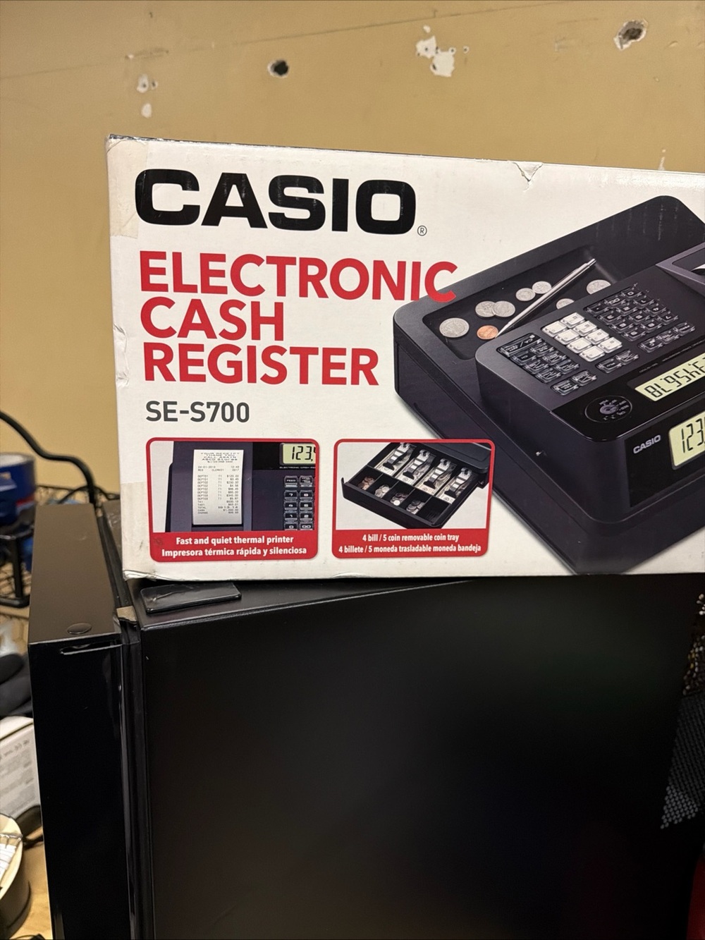 Casio Electronic Cash Register SE-S700 - NEW Original sealed box